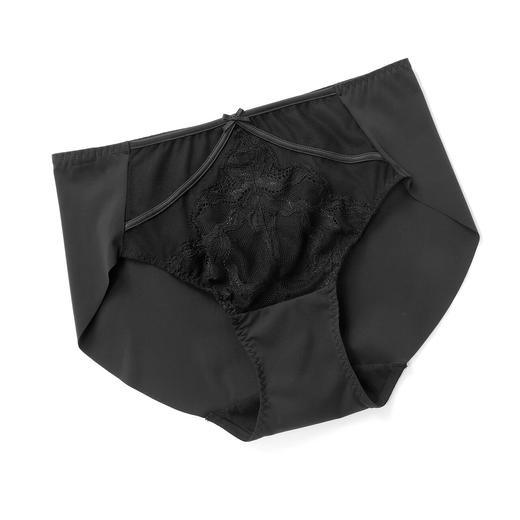 【3F】安莉芳蕾丝网纱拼接中低腰三角裤女薄款内裤E200928 商品图4