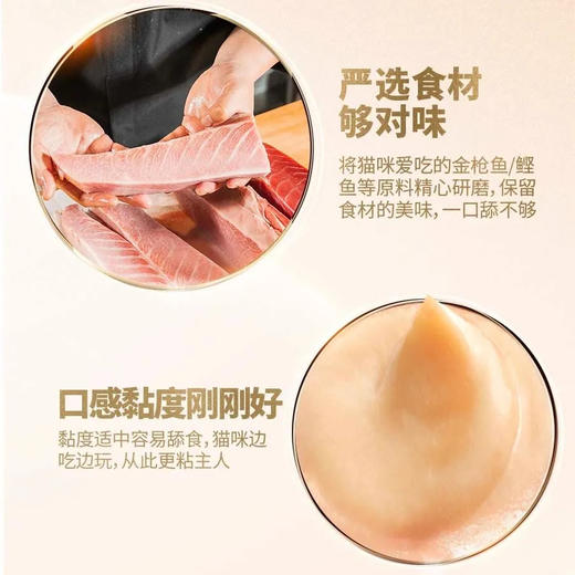 【征服喵星人】佳乐滋金勺慕斯肉泥进口成猫咪零食口味随机10g 商品图1