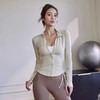 跃牌【美西西系列】春季修身健身瑜伽服上衣速干运动拉链开衫跑步长袖WT-691 商品缩略图1
