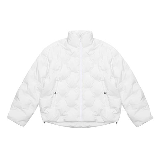 FDR官方店 R字压印羽绒服男女冬季加厚保暖立领防寒衣情侣装外套 商品图4