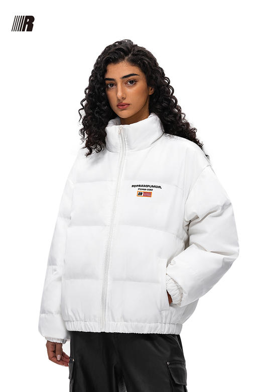 FDR 美式旗帜棉衣棉服男女秋冬季加厚情侣宽松上衣面包服外套 商品图5