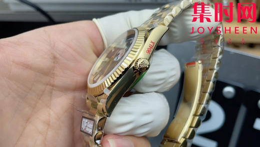 QF配重版 重量180克+ 劳力士星期日历型系列 日志40mm 黑冰糖DD 商品图3