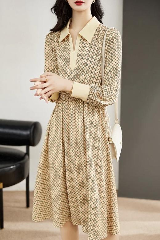 SENTUBILA尚都比拉 翻领法式优雅连衣裙 15353 商品图0