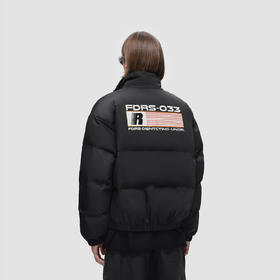 FDR 原创国潮美式旗帜棉衣棉服男女秋冬季加厚情侣上衣面包服外套