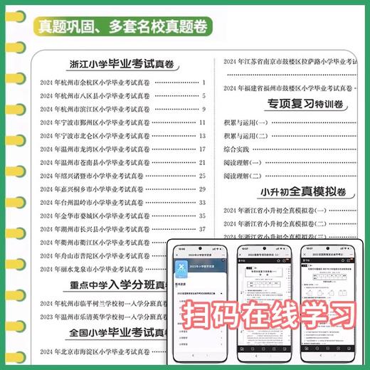 2025实验班浙江省小学毕业升学考试试卷精选28套小升初小考总复习真题卷 商品图1