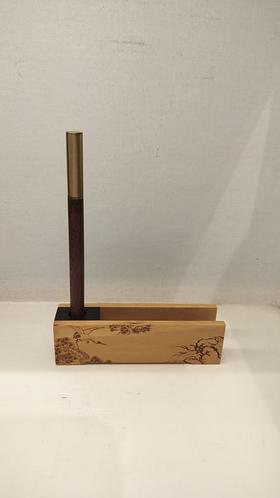 笔座*黄杨木*酸枝