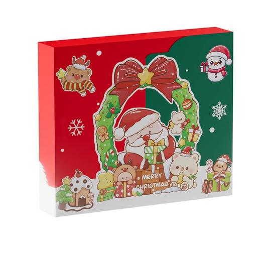 【赠送许愿圣诞树礼盒装】皇恩圣诞节礼物儿童串珠手工链diy材料女孩玩具公主礼盒戳戳乐6岁 商品图4