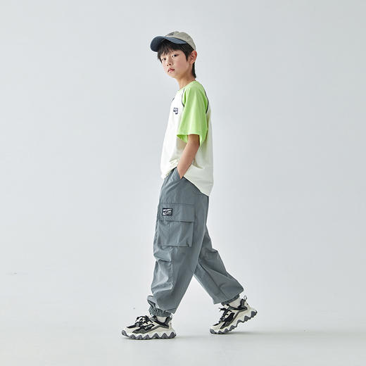 蓝汽水 2025春夏第一波新品大口袋伞兵裤-805B256013JY 商品图3
