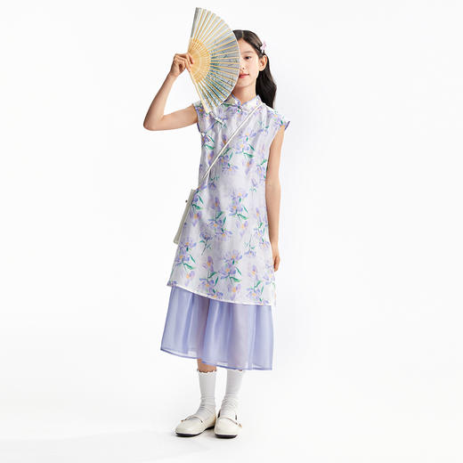 女童连衣裙夏季新款安奈儿童装小程序专享EG523088 商品图7