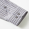 【莱赛尔棉】罗蒙男士春秋长袖格子衬衫时尚百搭通勤上班舒适休闲简约男衬衫 商品缩略图6