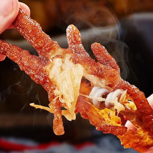 虎皮鸡爪脚即食办公室零食充饥夜宵速食熟食休闲小吃解馋肉食追剧 商品图3