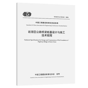 岩溶区公路桥梁桩基设计与施工技术规程(T/CECS G：T63-01—2024)