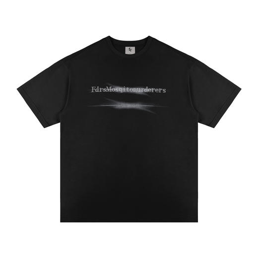 FDR官方店 幻影印花烫钻先锋小众情侣装短袖t恤男女夏季美式上衣 商品图4