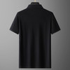 【莫代尔+桑蚕丝+亚麻】【DG】大依优型大码短袖POLO衫体恤莫代尔加肥大码翻领上衣肥佬半袖夏装T恤男士 商品缩略图9