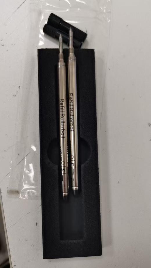 4017941591210 万宝龙MONTBLANC （适用笔型可见详情）163签字笔专用黑色笔芯2支装 多款适用 163笔芯F/2支装 商品图4