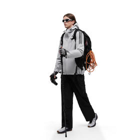 FDR官方店 R字拼接织带冲锋衣男女秋季运动美式情侣装登山服外套