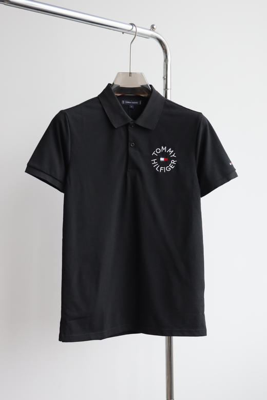 T.H 刺绣圆框 翻领短袖POLO衫 TX379 商品图2