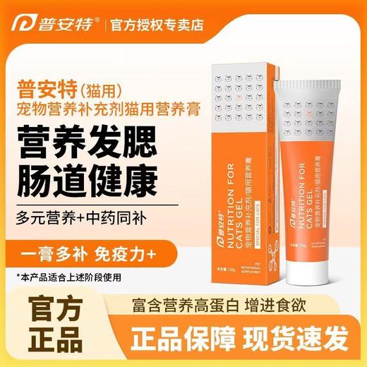 普安特 猫用营养膏 120g/支 商品图0