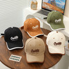 【硬顶设计，时尚洋气，遮阳防晒】刺绣字母儿童棒球帽子 硬顶休闲 遮阳棒球帽 春款洋气时尚棒球帽-QQ 商品缩略图2