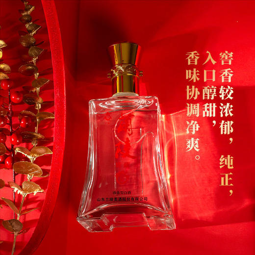 兰陵 窖藏礼盒 浓香型白酒42度500mL 4瓶一提礼盒装 商品图5