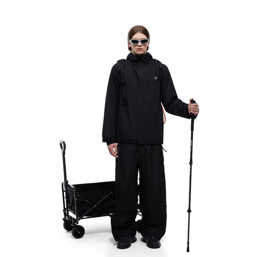 FDR官方店 美式登山骑行冲锋衣男女防风防水情侣装登山服连帽外套 商品图3