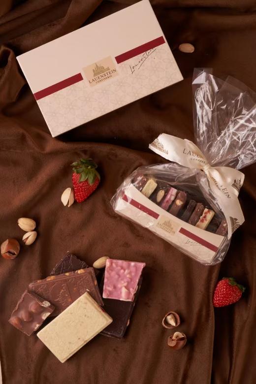 lauenstein confiserie （城堡巧克力）绚意·坚果混合排块（无酒） 坚果巧克力排块 德国手工Pralinen 商品图0