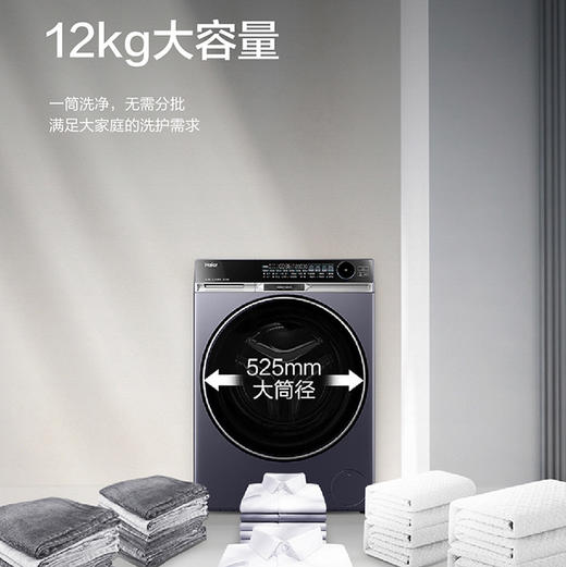 海尔（Haier）洗衣机 XQG120-BD14576LU1 商品图8