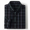 【莱赛尔棉】罗蒙春秋男士时尚百搭通勤格子衬衫舒适简约休闲上班男长袖衬衣 商品缩略图2