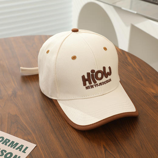 【硬顶设计，时尚洋气，遮阳防晒】刺绣字母儿童棒球帽子 硬顶休闲 遮阳棒球帽 春款洋气时尚棒球帽-QQ 商品图4