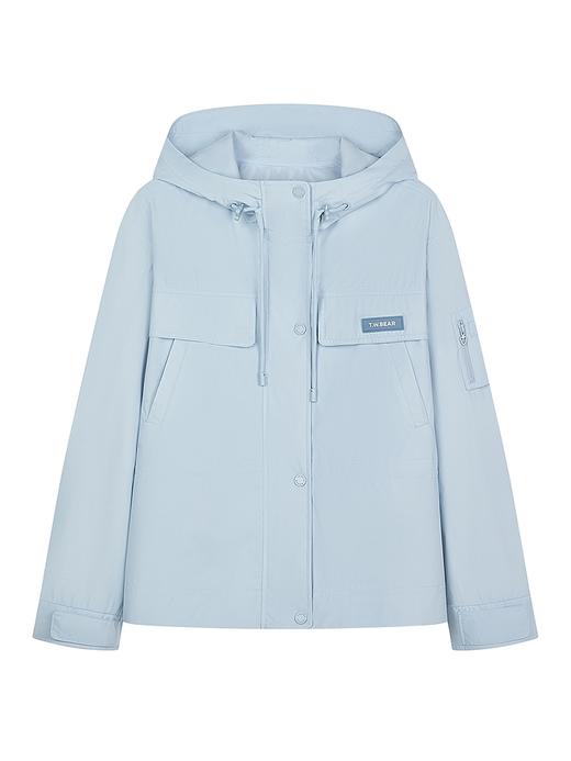 TeenieWeenie小熊字母连帽外套女夏季女外套TTJJ252302T 商品图4