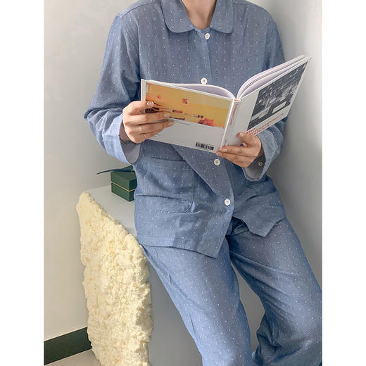 【爱侣宅家服】 双层纱家居服情侣款 纯棉材质 轻薄透气 花样款式 男女可选 商品图14