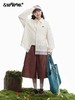 早乙女惠子saotome/STMCS251049/假两件贝壳蕾丝拼接条纹衬衫 商品缩略图3