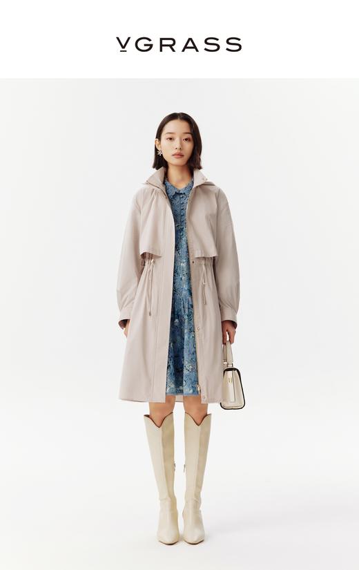 VGRASS维格娜丝25年春季新韩国进口风衣外套 商品图0