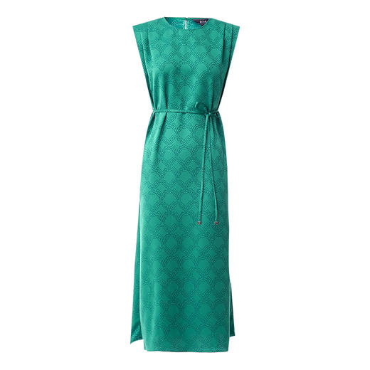 EITIE爱特爱夏新款系带飞袖优雅显瘦连衣裙7707427 商品图11