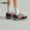 预售10天|Safiya/索菲娅2025复古百搭拼色透气轻便休闲运动阿甘鞋SFD1112073 商品缩略图5