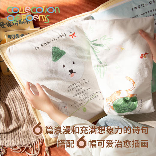 预售 《和可爱保持联系》书本抱枕 商品图2