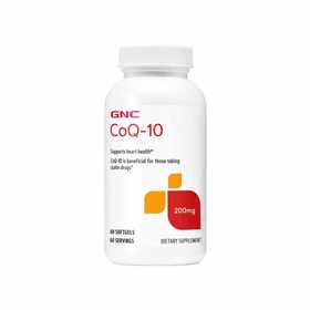 【保税仓】GNC健安喜辅酶Q10100mg120粒/200mg60粒