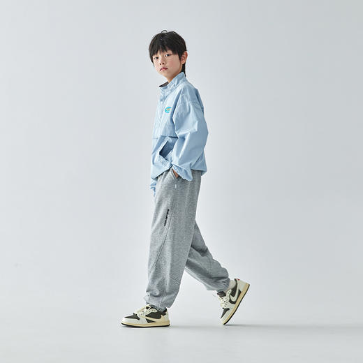 蓝汽水 2025春夏第一波新品束脚口休闲卫裤-856B256011JY 商品图3