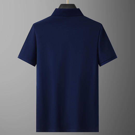 【DG】大依优型大码短袖POLO衫加肥大号红色短袖体恤男翻领打底衫胖子宽松本命年 商品图5