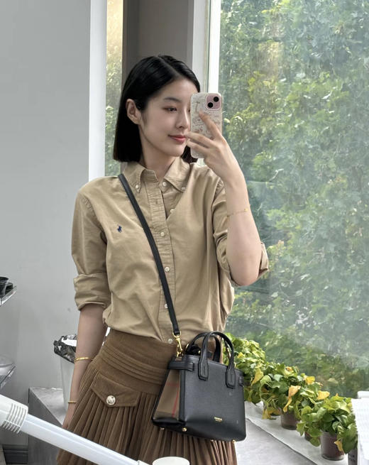 官网售价💰1690！【RL拉夫经典刺绣小马标情侣款衬衫】众多明星同款💗原包装+标牌齐全❗出入专柜无压力！✅原厂牛津棉面料☁️挺括有型➕高密战马刺绣，做工极好！谁穿都好看！最大可穿到170斤！ 商品图13