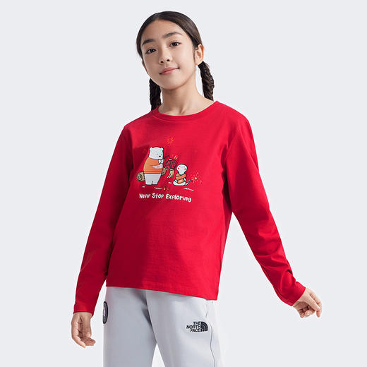 北面童装  长袖卫衣  8CFY 商品图0