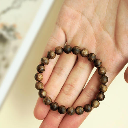 【青山特惠】 8mm23颗 /6mm30颗 绿棋楠 沉香手串 c8 商品图8