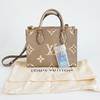 【95新】LV路易威登ONTHEGOM45779小号大象灰全皮款ON THE GO单肩手提包女士现售价：17000！200125AI18 商品缩略图1