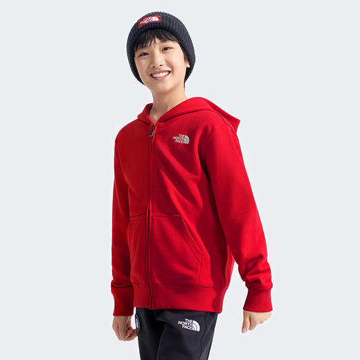 北面童装  印花连帽卫衣   8CFZ 商品图0