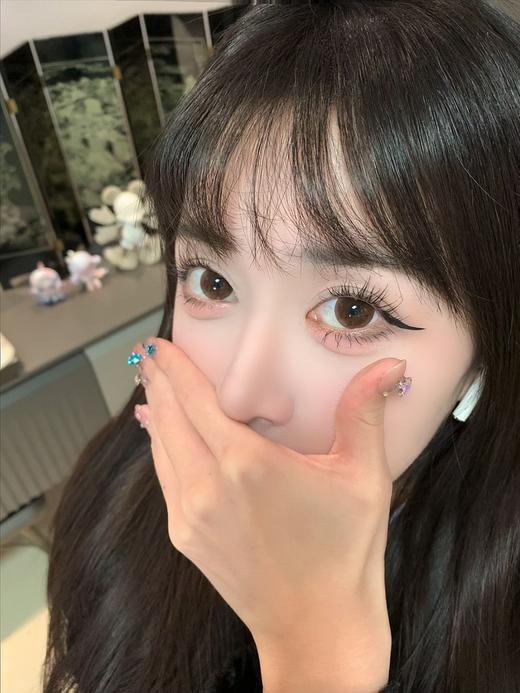 pfgirlcon半年抛 水光大黑/水光大巧 14.5mm 着色巨大14.2 两片装 商品图4