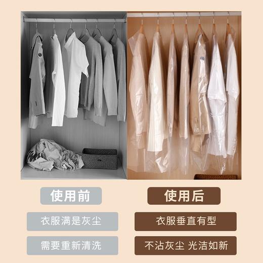 【到手2包】MAYNOS衣服防尘罩 60*90CM/10个＋60*120CM/2个/包 经久耐用 防水防潮 优选PE材质 商品图2
