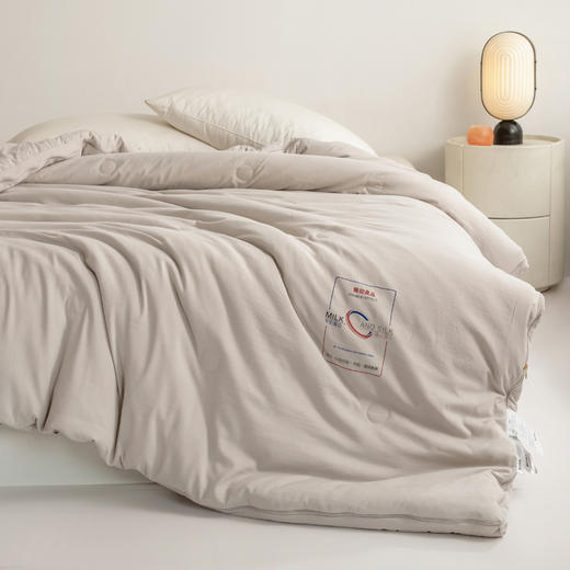 無印良品蚕丝牛奶二合一子母被200*230cm 商品图1