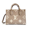 【95新】LV路易威登ONTHEGOM45779小号大象灰全皮款ON THE GO单肩手提包女士现售价：17000！200125AI18 商品缩略图0