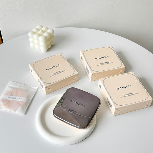 【芭贝拉 绒雾定焦粉饼】无痕定妆 隐匿毛孔 打造干净透亮妆面 不易脱妆 清透提亮 定妆补妆 高光一盘就行 商品图10