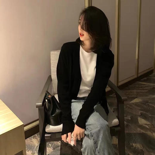 春款V领小开衫｜9色可选，修饰身材比例 商品图4